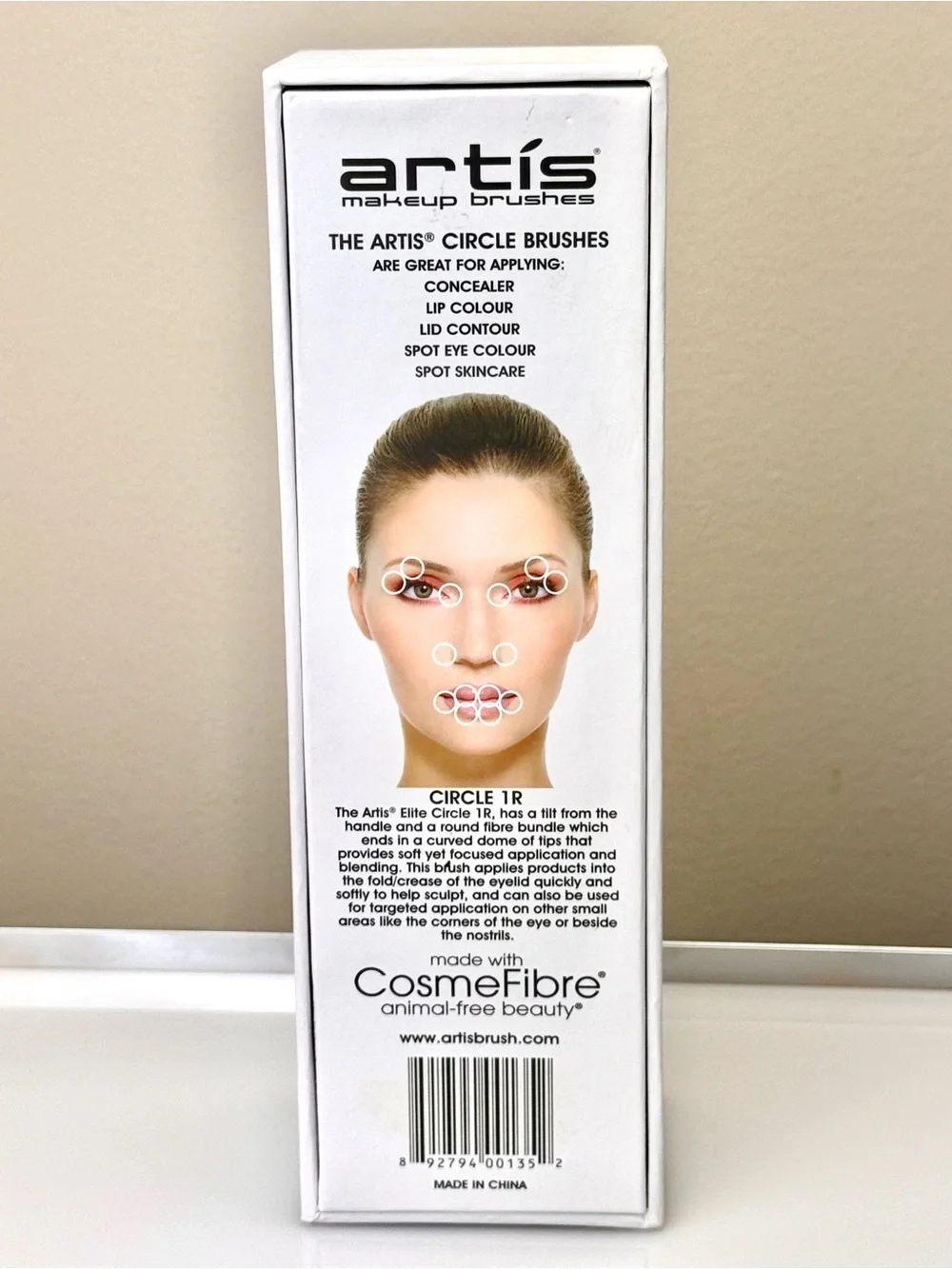 Artis Elite Collection Mirror Finish Circle 1R Brush
